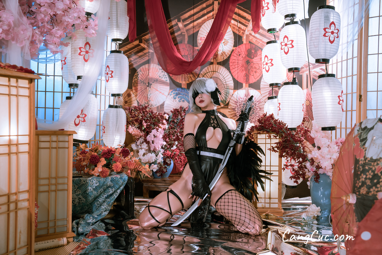 Coser@云溪溪 (Yunx1x1) & 奶桃 – 2B本 YoRHa No.2 Type B 下 ảnh 13